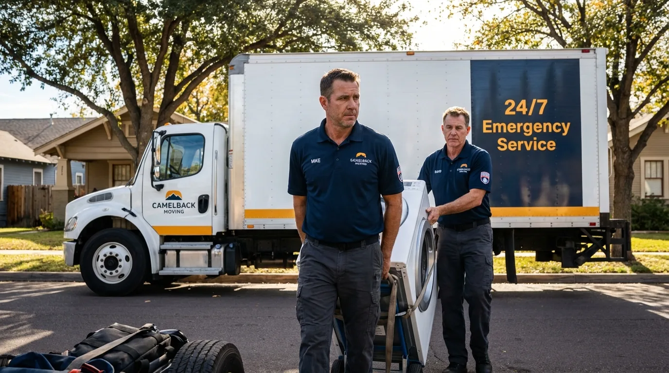CamelBack Moving crew loading furniture in Williamstown, NJ